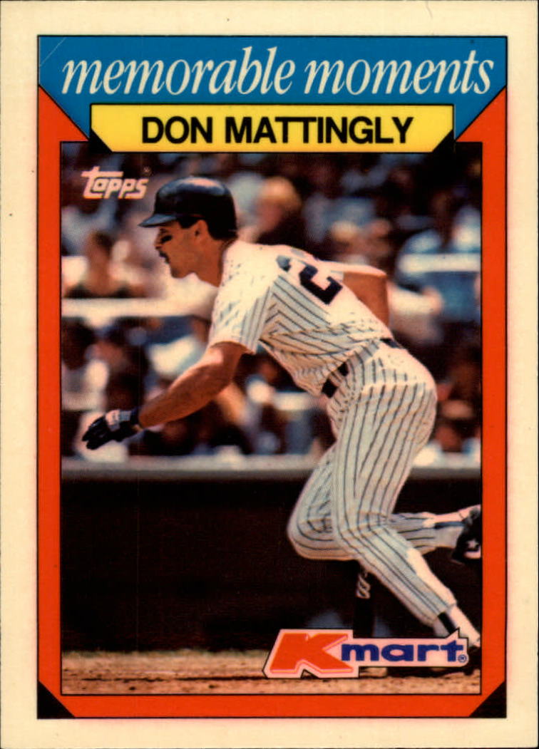 1988 K-Mart Baseball Cards     015      Don Mattingly